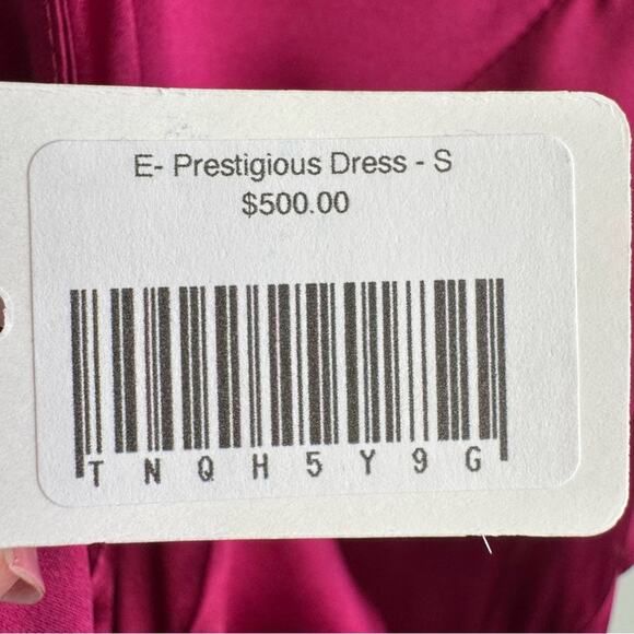 Elliatt Prestigious Silk Mini Dress in Berry S - Picture 7 of 14